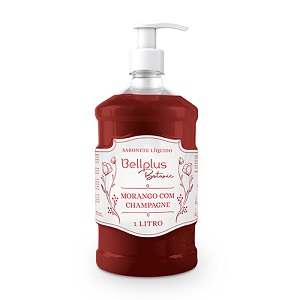 Sabonete líquido morango & champagne Bellplus 1L
