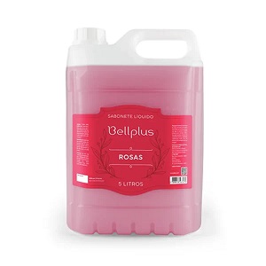 Sabonete líquido rosa Bellplus 5L