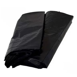 Saco plástico p/ lixo preto c/ 50 pcs Sustenplast 100L