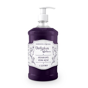 Sabonete líquido c/ valv. guaraná c/ açaí Bellplus 1L