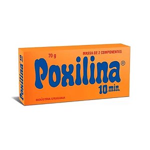 Poxilina massa epóxi Poxipol 70gr