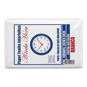 Papel toalha branco A Toda Hora c/ 800 fls