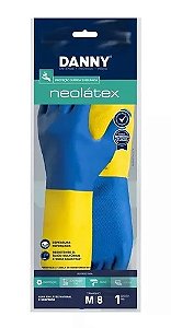 Luva de latex neolátex Danny Tam. M