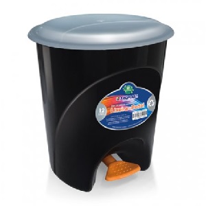 Lixeira c/ pedal Arqplast 12L Ref. CP12