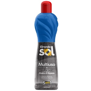 Limpador multiuso c/ álcool Girando Sol 500ml