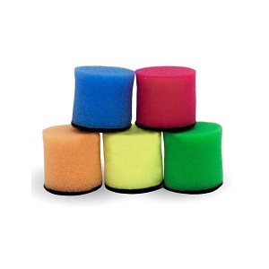 Kit boinas de espumas c/ 5 pcs Detailer 1"