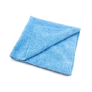 Flanela de microfibra azul 230 gsm Detailer 38x38cm