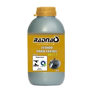 Fluído p/ freios dot 5.1 Radnaq 500ml