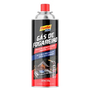 Gás propano p/ maçarico Mundial Prime 400ml