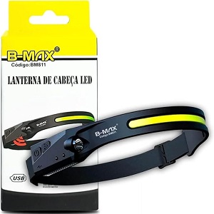 Lanterna de cabeça 350 lumens B-Max Ref. BM-813