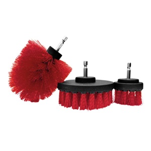 Kit 3 escovas média p/ parafusadeira SIgma Tools