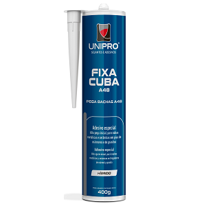 Fixa cuba branco A48 Unipro 400gr