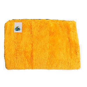 Flanela de microfibra 500 gsm laranja JS 40x60cm Ref. 253