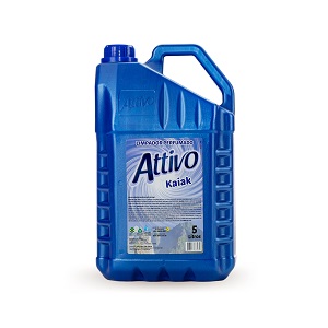 Limpador perfumado 1:40 kaiak Attivo 5L