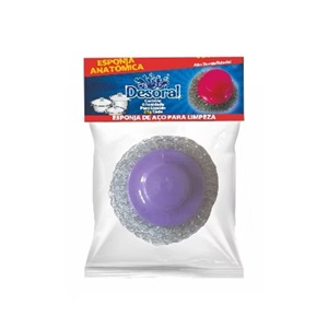 Esponja de aço anatômica Desoral 25gr