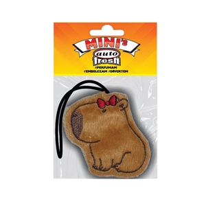 Aromatizante mini's capivara laço Auto Fresh 10gr Ref. 5040