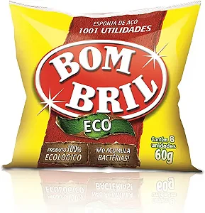 Esponja de aço c/ 6 pcs Bombril 60gr