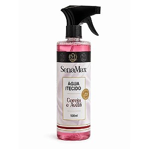 Água para tecidos cereja e avelã Senamax 500 ml