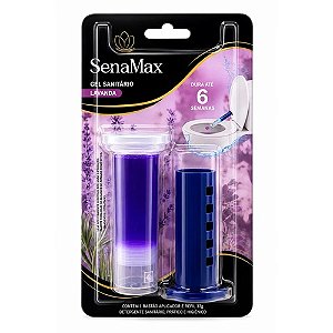 Gel sanitário c/ aplicador + 6 pcs lavanda Senamax 17gr