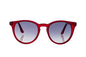 Hada cristal vermelho com lentes clássicas