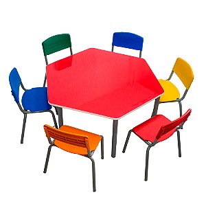Mesa para Sala da Educadora 6 Lugares