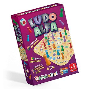 Jogo Educacional Ludo Alfa Alfabetizei