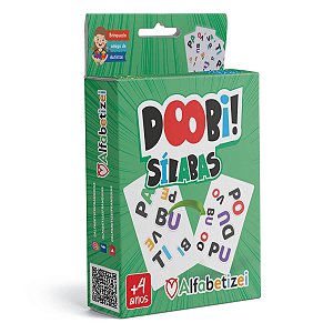 Jogo Cartas Infantil Doobi Sílabas Autismo Tdah Alfabetizei
