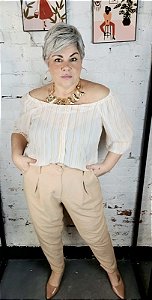 BLUSA CIGANINHA CREPE