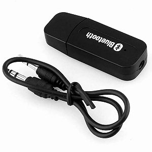 Adaptador Receptor Bluetooth Usb P2 Áudio Músicas Som Carro 2.1