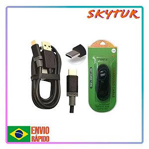 Cabo 1 METRO Usb Tipo C Turbo Power Original Type C - Carregamento Rápido