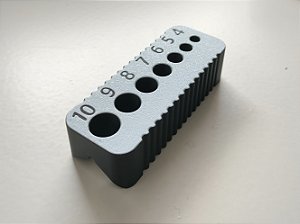 Gabarito de Furação Profissional Multi-Eixo – Para Madeira, MDF e Tubos