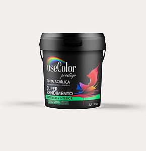 Tinta Latex Acrílico useColor linha Prestige tipo Premium - 3,6 litros