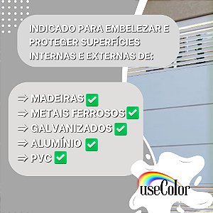 Tinta Esmalte 18L Cinza, Brilhante