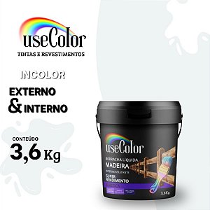 Revestimento Impermeabilizante Madeira Emborrachada Incolor 3,6Kg