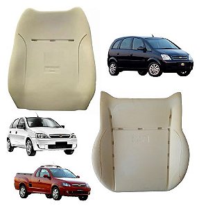Kit Espuma Assento 14243 + Encosto 14244 BANCO DIANTEIRO CORSA MERIVA MONTANA