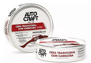Cera Automotiva Auto Craft Proteção Uv Brilho Com Carnaúba 200G