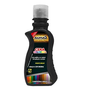 Cera Automotiva Cremosa Preta 200ML