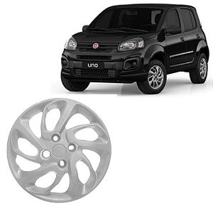Calota GRID Aro 14 Parafuso NOVO UNO ATTRACTIVE 2013 a 2015