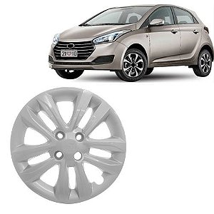 Calota GRID Aro 15 Parafuso HB20 HB20S 2016 a 2018
