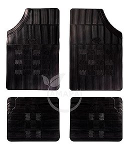 TAPETE - BORRACHA AMAPA 4 PCS