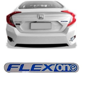 Emblema Letreiro FLEX ONE para CIVIC 2014