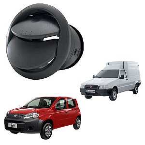 Grade Difusor de AR Central para carro FIAT NOVO UNO NOVA FIORINO