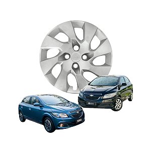 Calota Aro 15 GRID Fixação Parafuso Cubo Padrão Onix Prisma 2014 a 2016