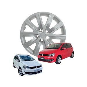 Calota Aro 15 GRID Fixação Parafuso 5 Furos Fox Polo Spacefox 2012 a 2013