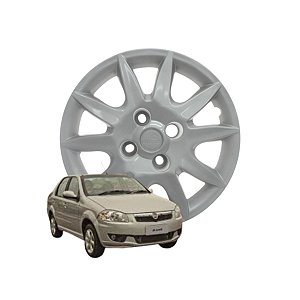 Calota Aro 14 GRID Fixação Parafuso Cubo Baixo Siena Fire 2012 a 2013
