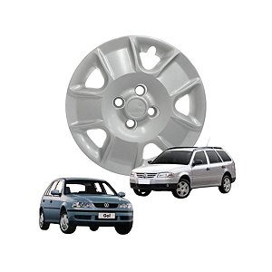 Calota Aro 14 GRID Fixação Parafuso Cubo Alto Gol G3 Parati G4 Saveiro G4