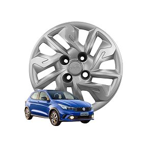 Calota Aro 14 GRID Fixação Parafuso Cubo Baixo Fiat Argo 2017 a 2020