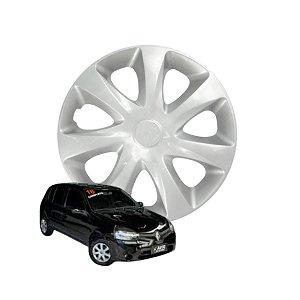 Calota Aro 13 GRID Fixação Pressão Clio 2014 a 2015