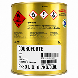 Cola Adesivo Contato Couro Forte Kisafix 0,7kgr