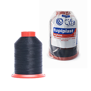 Linha Cifa Fio 40 Poliamida Alta Resistência Costura Pesada PRETA - 0000